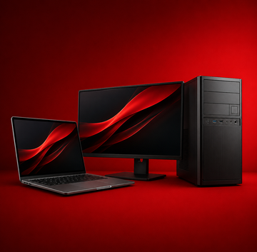 Laptops and desktop computers for business education gaming and home use in Egypt