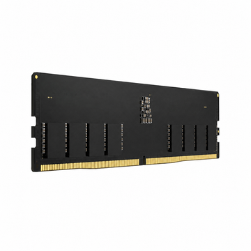 Acer UD200 16GB DDR5 5600MT/s desktop memory module angled rear view showing the black PCB and memory chip layout