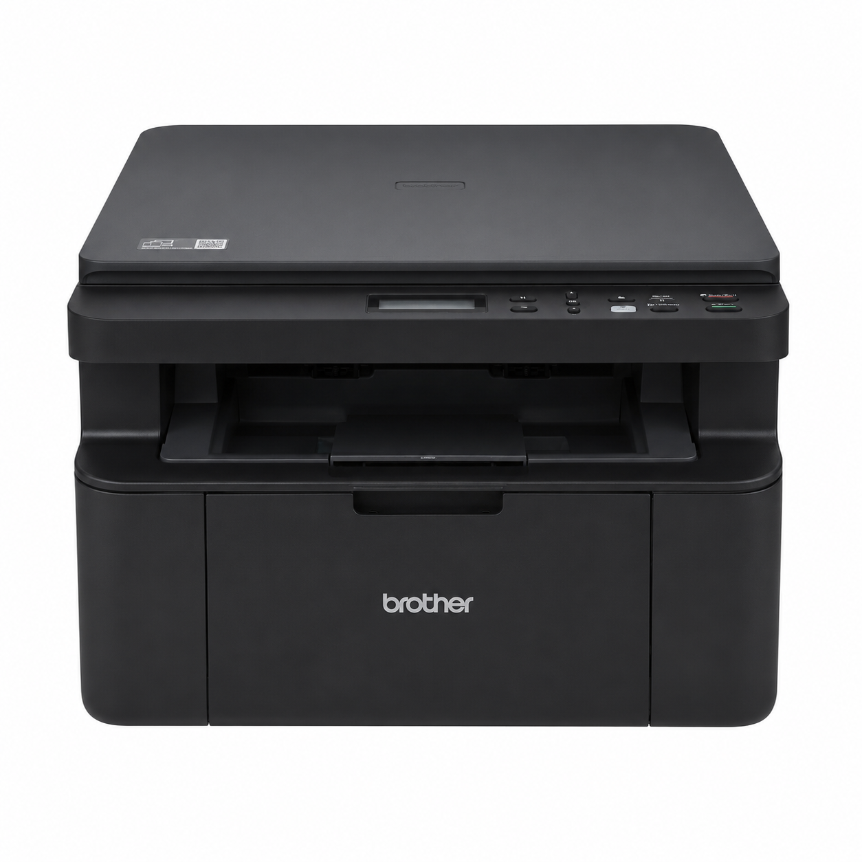 Brother DCP-L1632W wireless mono laser all-in-one printer front view