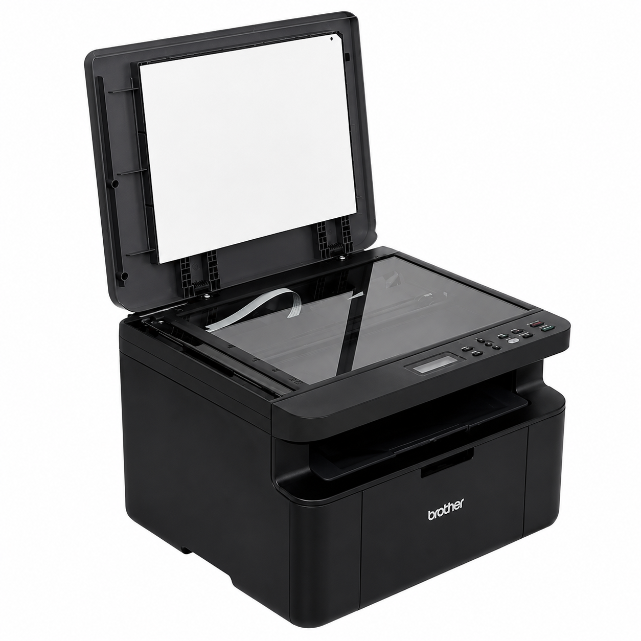 Brother DCP-L1632W printing a monochrome A4 business document