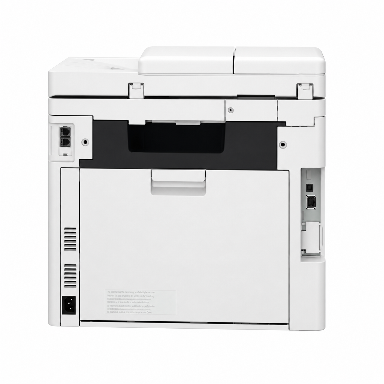 Canon i-SENSYS MF752Cdw color touchscreen control panel for print copy and scan settings