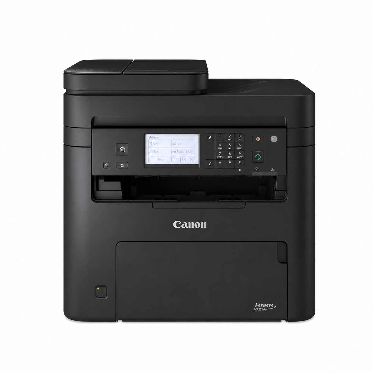 Canon i-SENSYS MF275dw wireless monochrome laser all-in-one printer front view