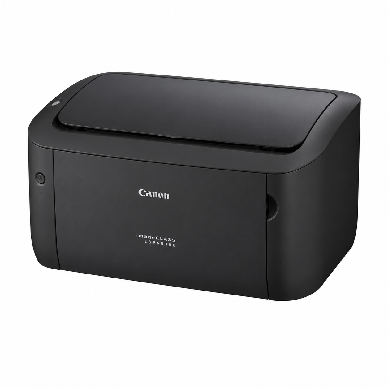 Canon i-SENSYS LBP6030B compact A4 laser printer front-right angled view