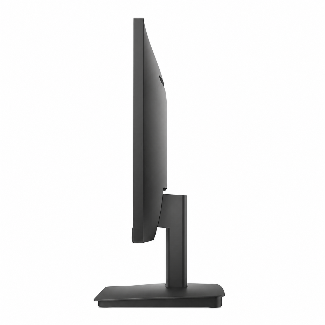 Dell SE2225HM Full HD monitor right-side view showing the slim LED display profile and tilt stand design.