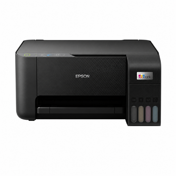Epson EcoTank L3210 refillable ink tank all-in-one printer front view
