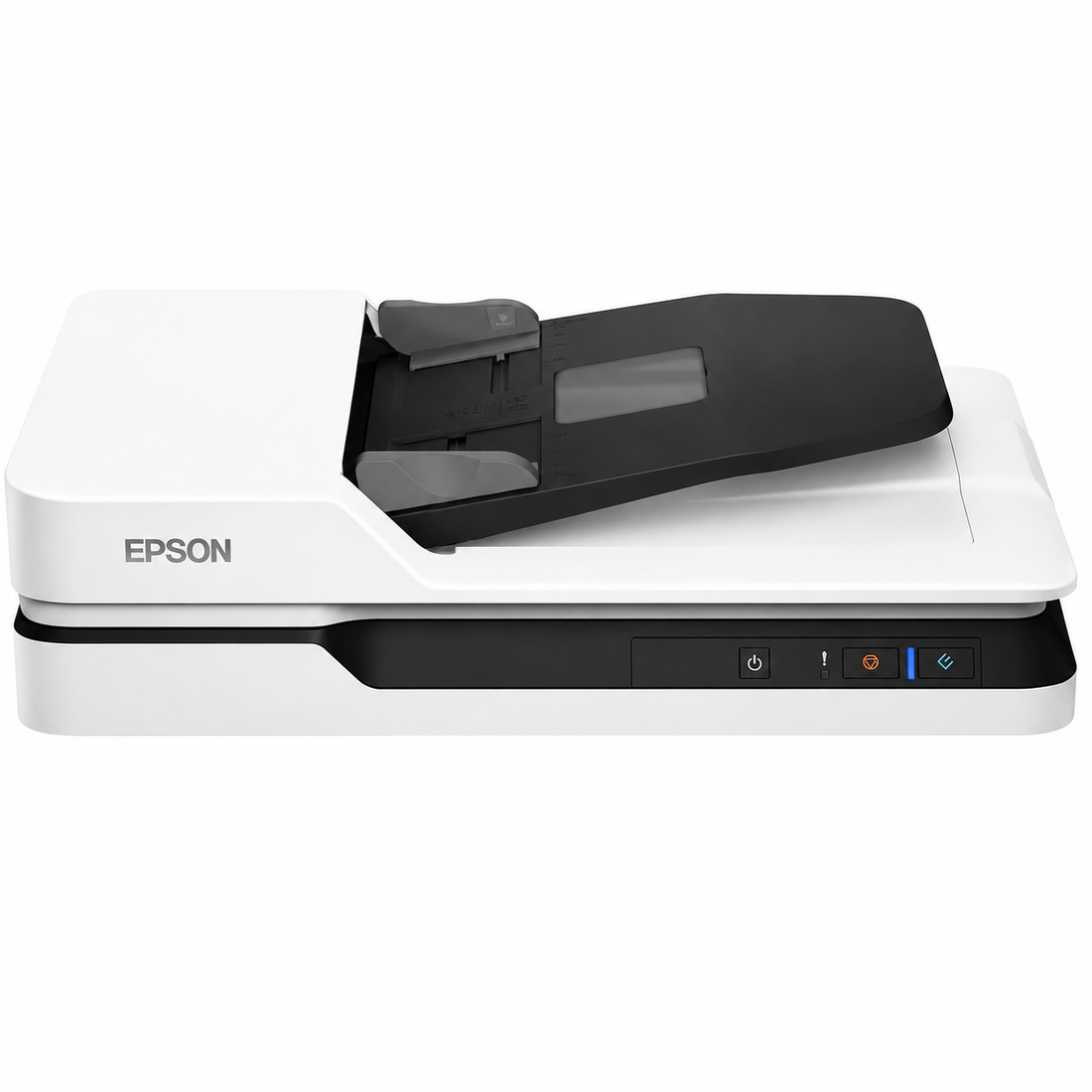 Epson WorkForce DS-1630 flatbed document scanner front view with automatic document feeder