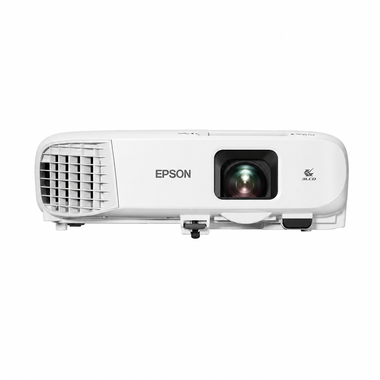 Epson EB-982W WXGA 3LCD business projector front view in white