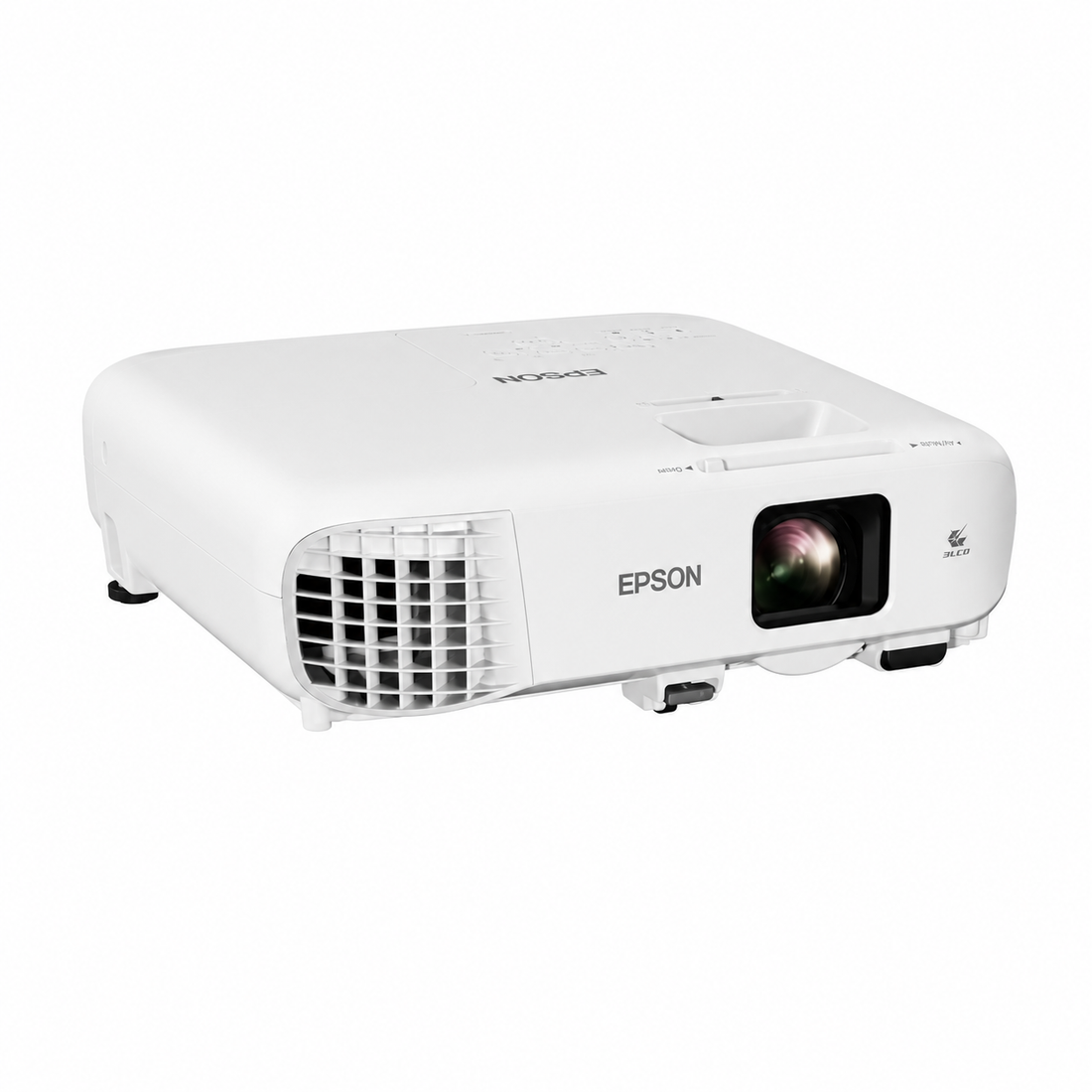 Epson EB-982W WXGA 3LCD business projector front view in white