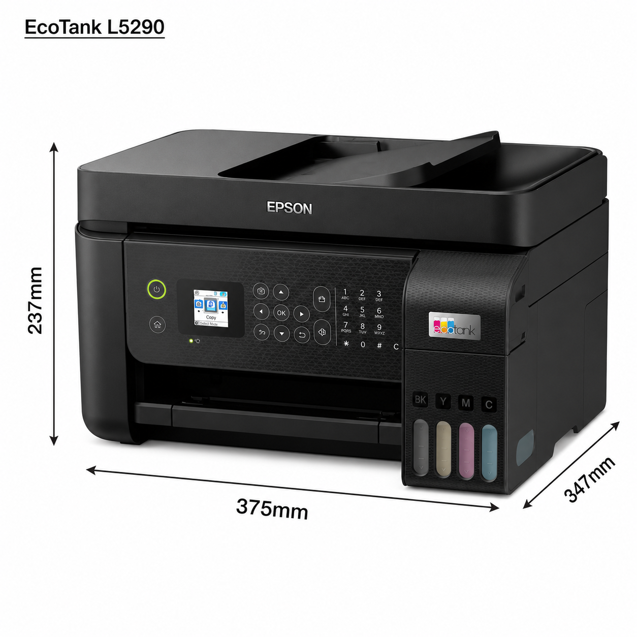 Epson EcoTank L5290 Wireless All-in-One Ink Tank Printer with ADF and Fax