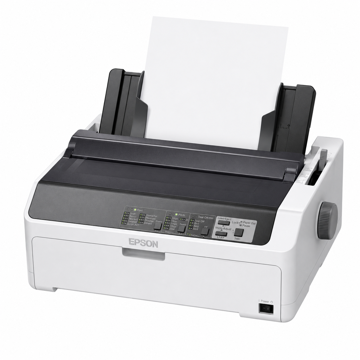 Epson LQ-590IIN 24-Pin Network Dot Matrix Printer for ERP and Business Applications