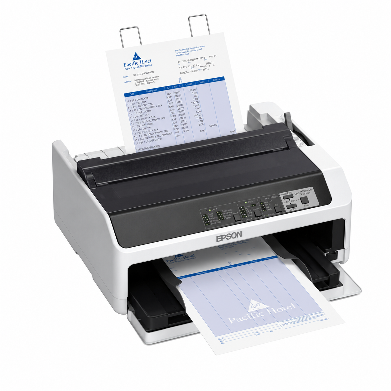 Epson LQ-590IIN 24-Pin Network Dot Matrix Printer for ERP and Business Applications