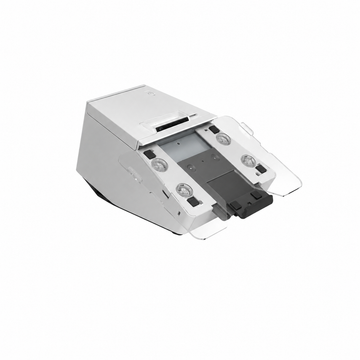Epson TM-m30II-SL (511A0) POS thermal receipt printer with integrated tablet stand angled top view showing the modular mPOS design.