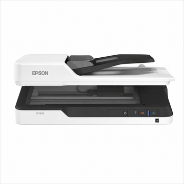 Epson WorkForce DS-1630 duplex flatbed document scanner with 50-sheet ADF front view