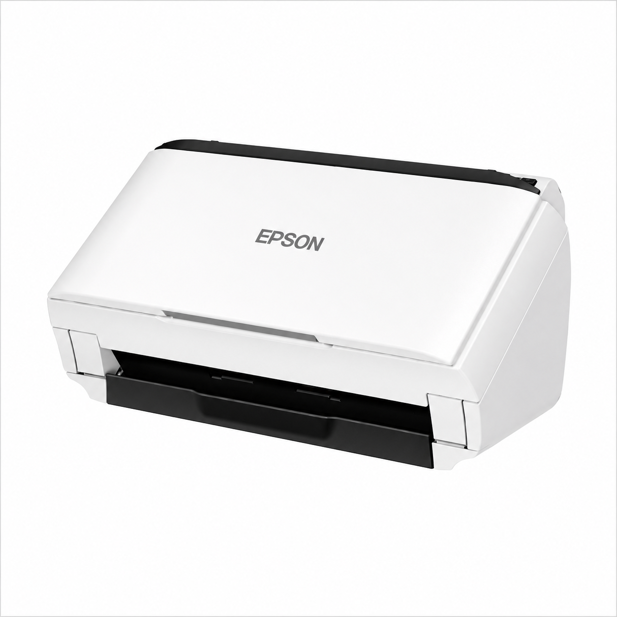 Epson WorkForce DS-410 compact office document scanner front-left angled view