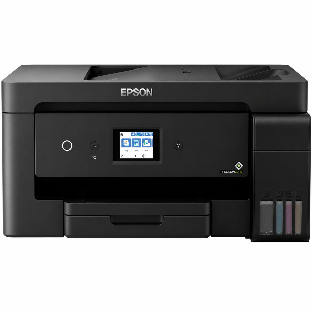 Epson EcoTank L14150 A3+ multifunction ink tank printer, front view, black
