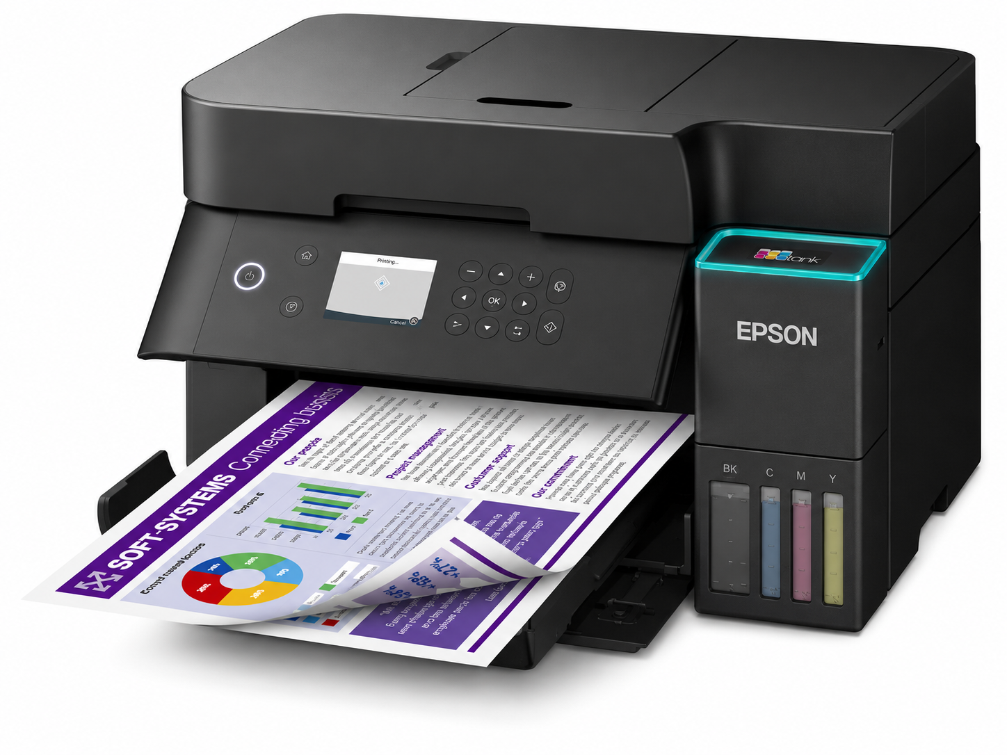 Epson EcoTank L6370 Wireless All-in-One Ink Tank Printer with Duplex Printing and ADF