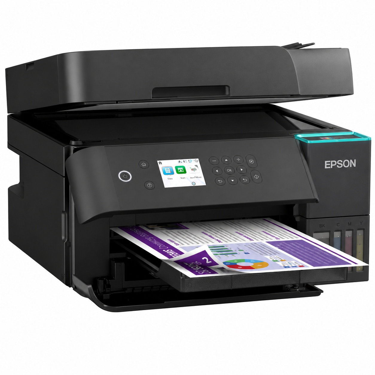 Epson EcoTank L6370 Wireless All-in-One Ink Tank Printer with Duplex Printing and ADF