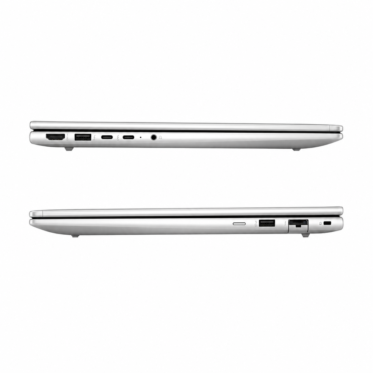 HP ProBook 460 G11 laptop showing USB-C, USB-A, HDMI 2.1, RJ-45 and audio ports