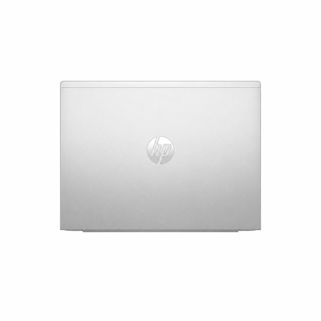 HP ProBook 460 G11 silver laptop closed view showing the HP logo on the top cover