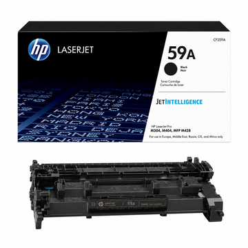 HP 59A Black Original LaserJet Toner Cartridge CF259A with product box