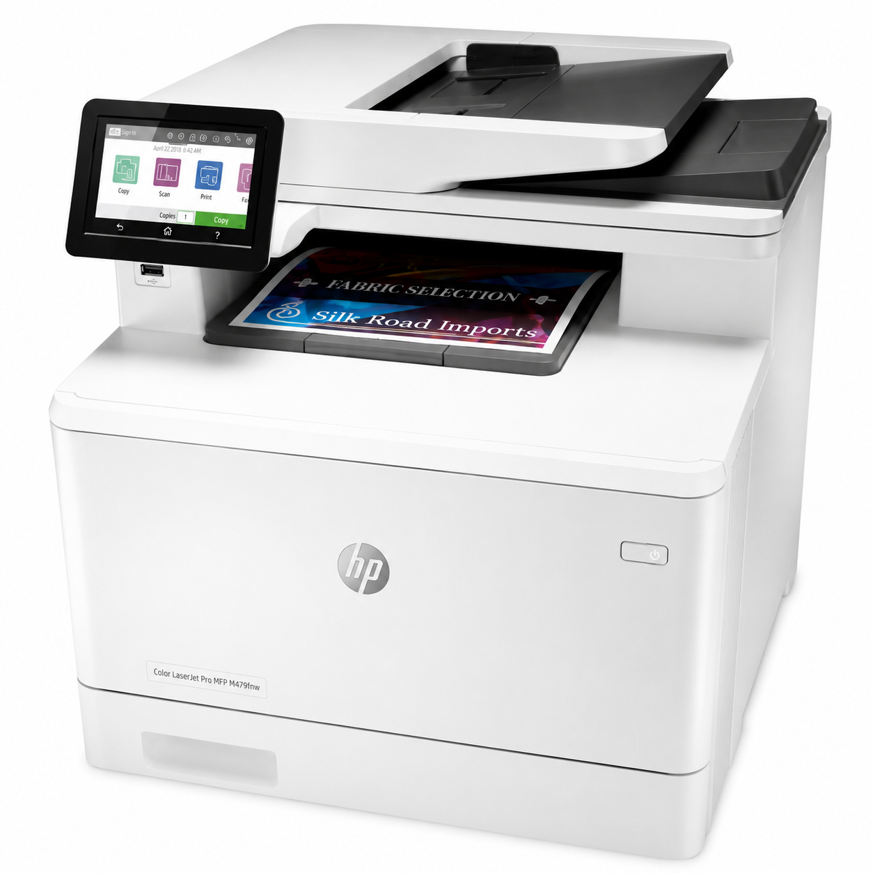 HP Color LaserJet Pro MFP M479fnw Wireless Color Multifunction Laser Printer with Print Copy Scan Fax Functions