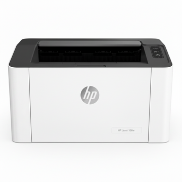 HP Laser 108w Wireless Monochrome Laser Printer A4 Black and White Printer