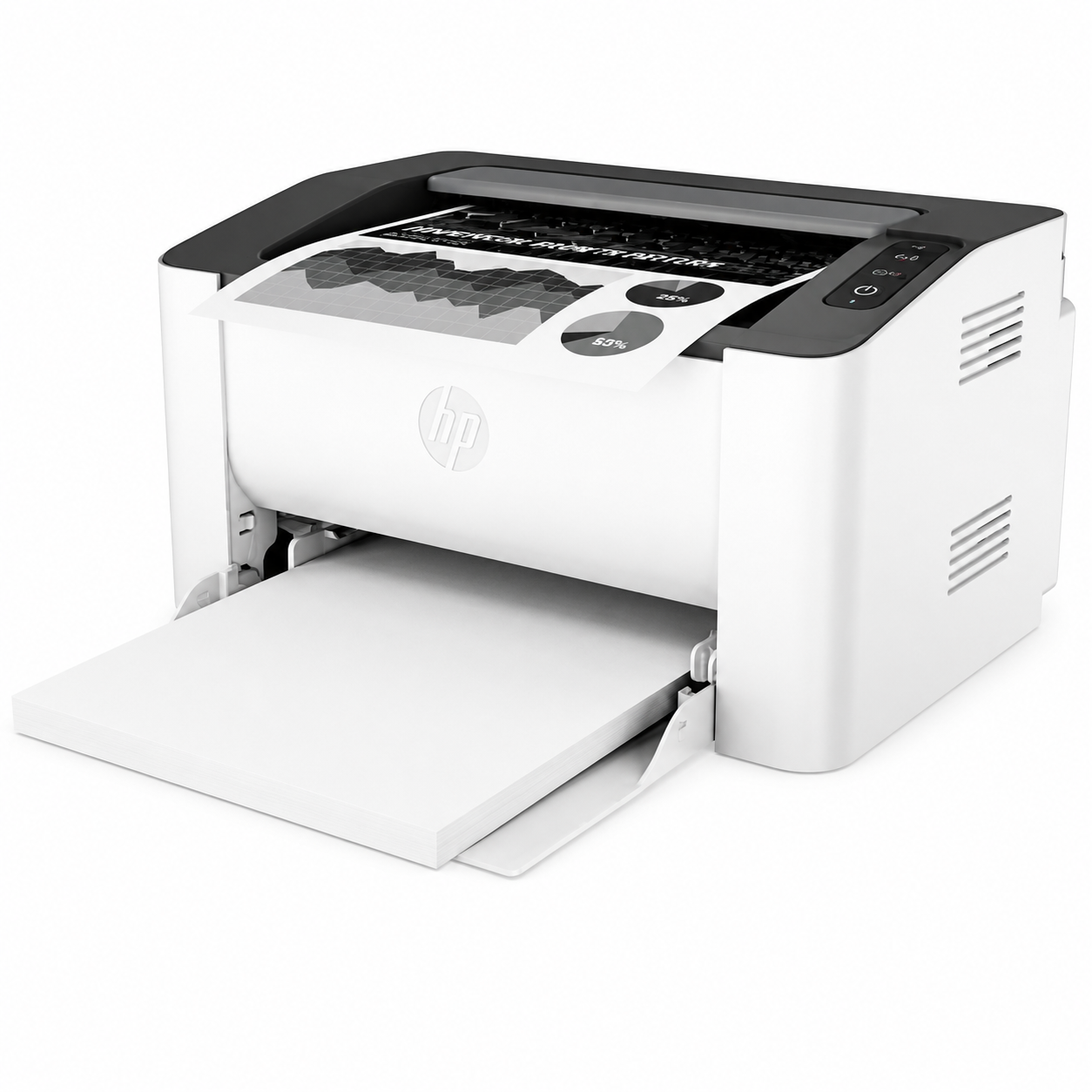 HP Laser 108w Wireless Monochrome Laser Printer A4 Black and White Printer