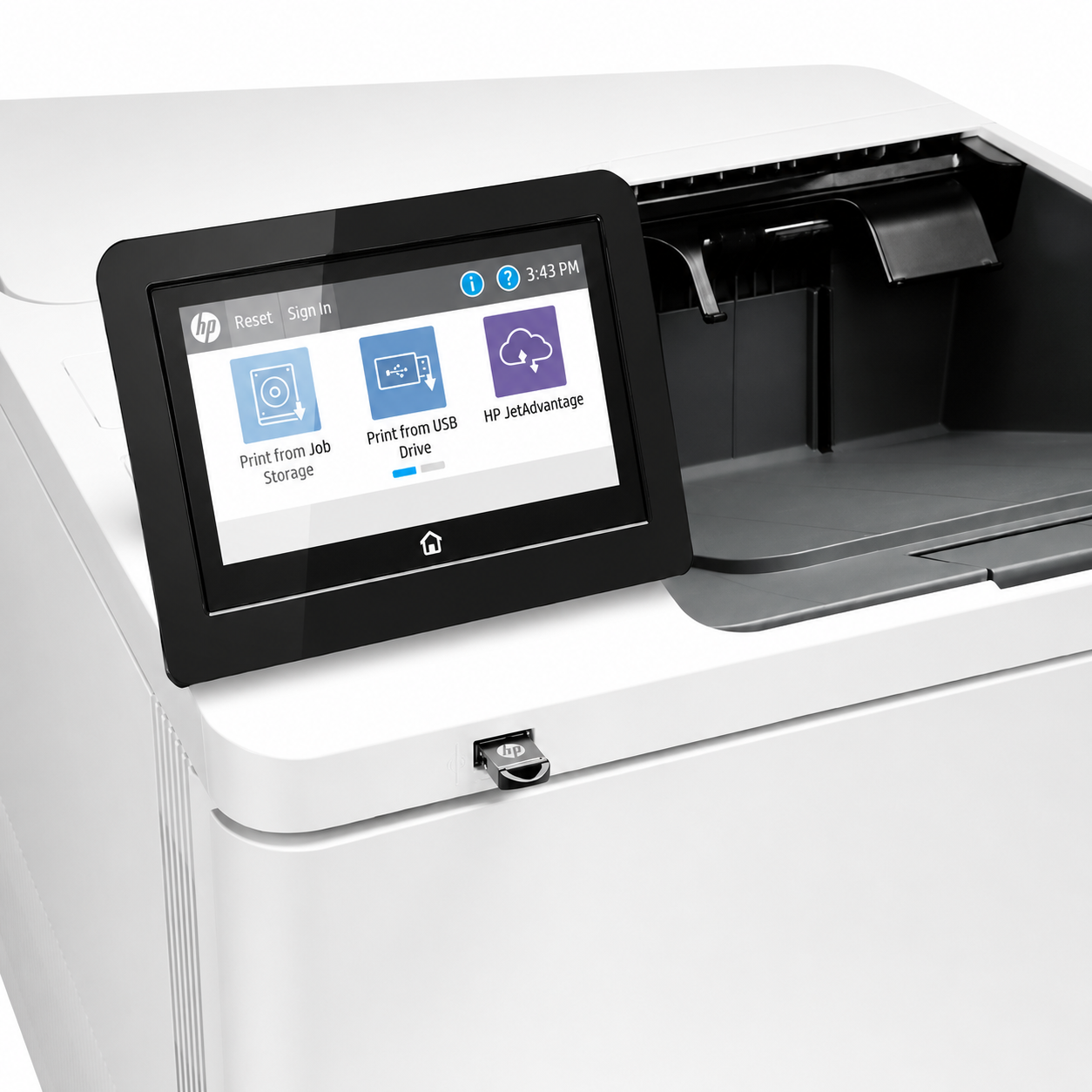 HP LaserJet Enterprise M611dn Monochrome Laser Printer with Automatic Duplex Printing and Enterprise Security