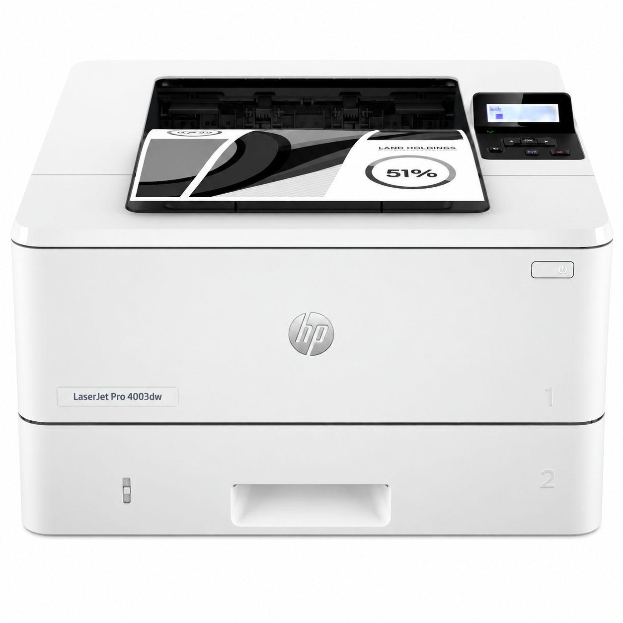 HP LaserJet Pro 4003dw Wireless Monochrome Laser Printer with Automatic Duplex Printing