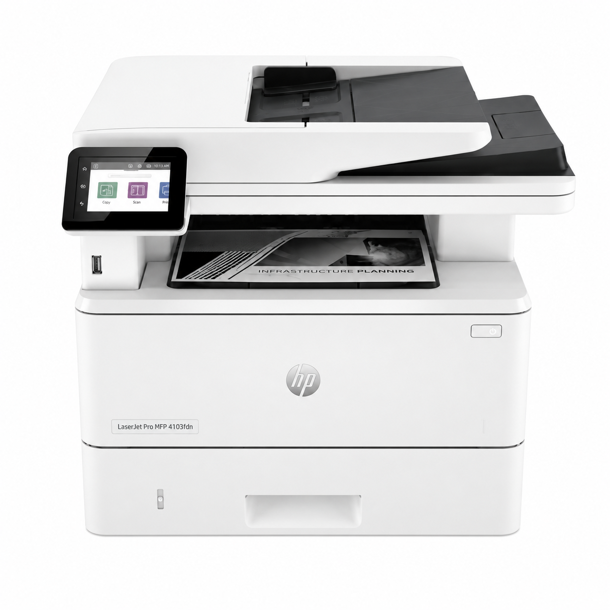 HP LaserJet Pro MFP 4103fdn Multifunction Monochrome Laser Printer