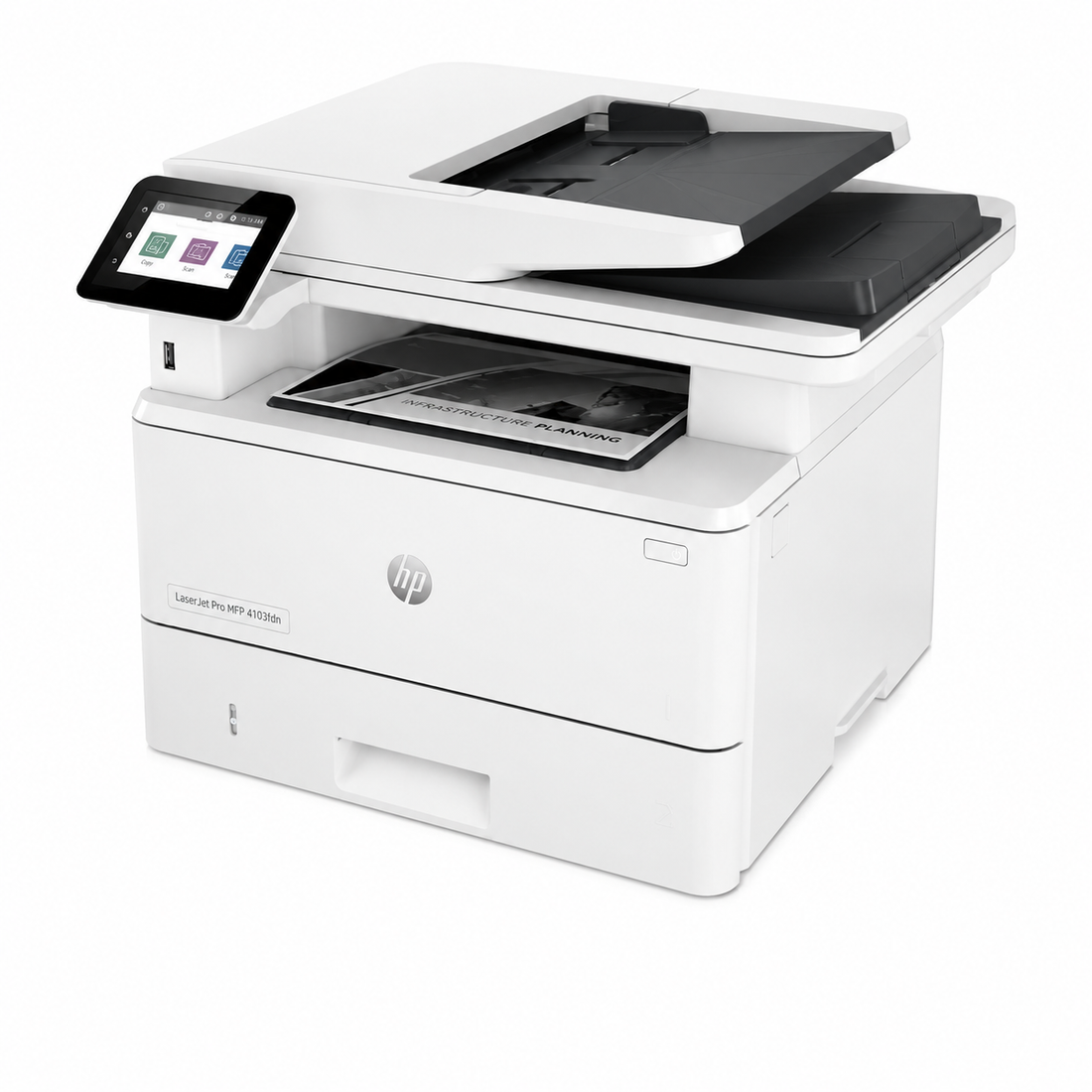 HP LaserJet Pro MFP 4103fdn Multifunction Monochrome Laser Printer