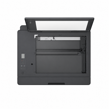 HP Smart Tank 581 ink tank printer right-side view showing the Medium Basalt body and compact all-in-one printer profile.
