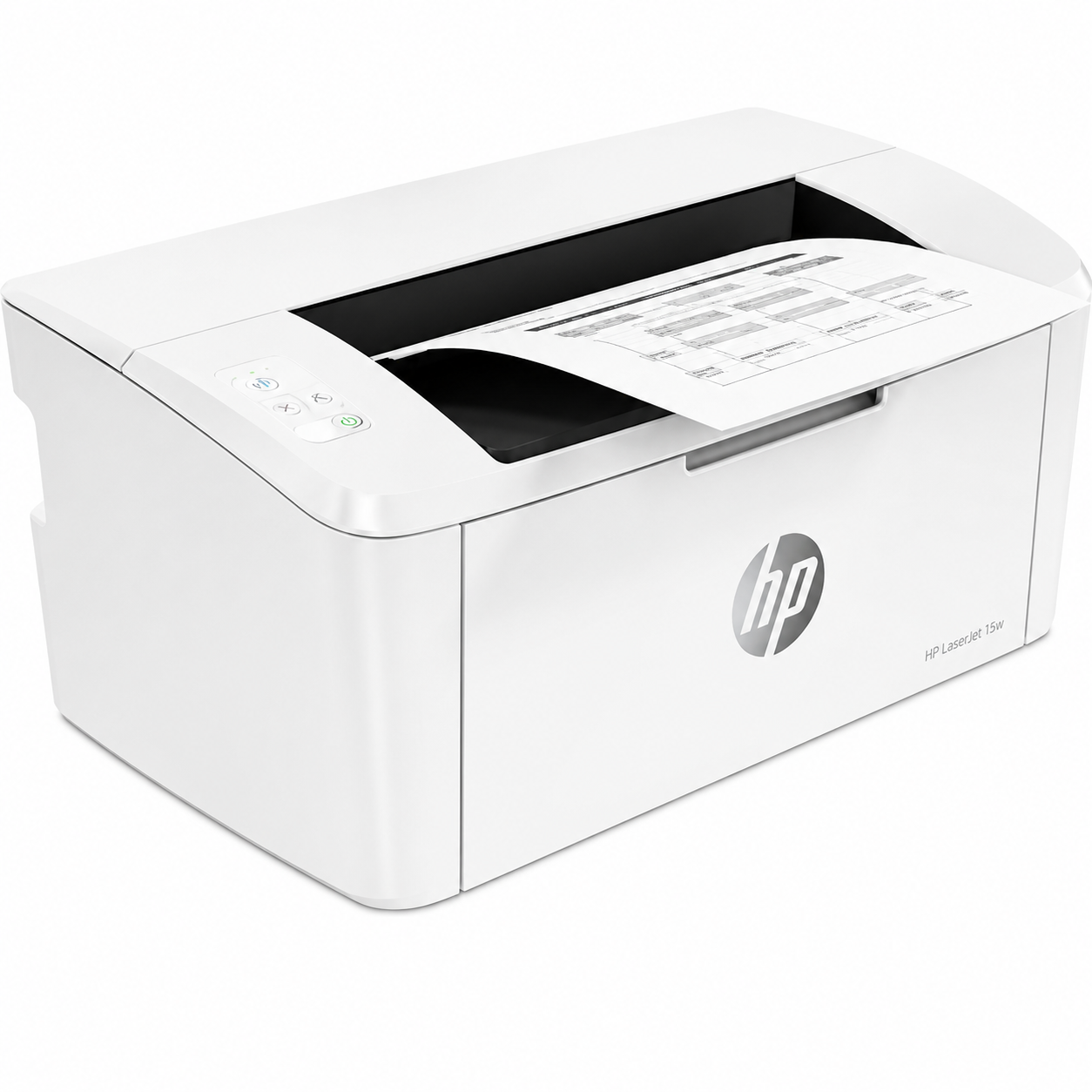 HP LaserJet Pro M15w Wireless Monochrome Laser Printer A4 Black and White Printer