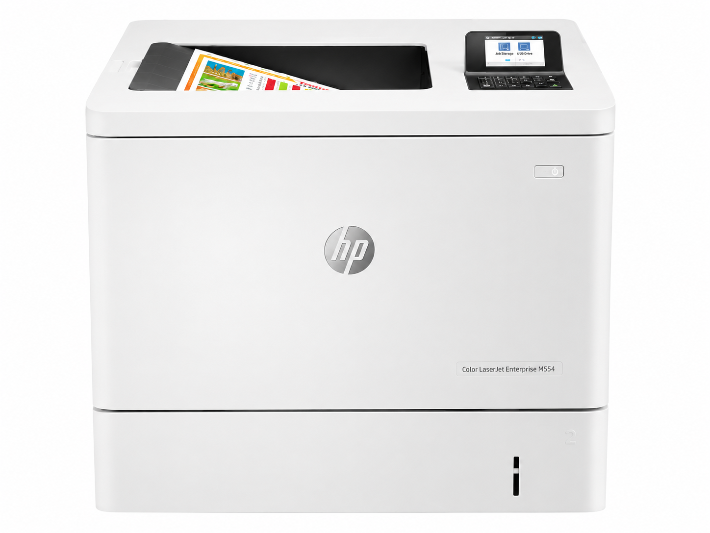 HP Color LaserJet Enterprise M554dn Business Color Laser Printer with Automatic Duplex Printing