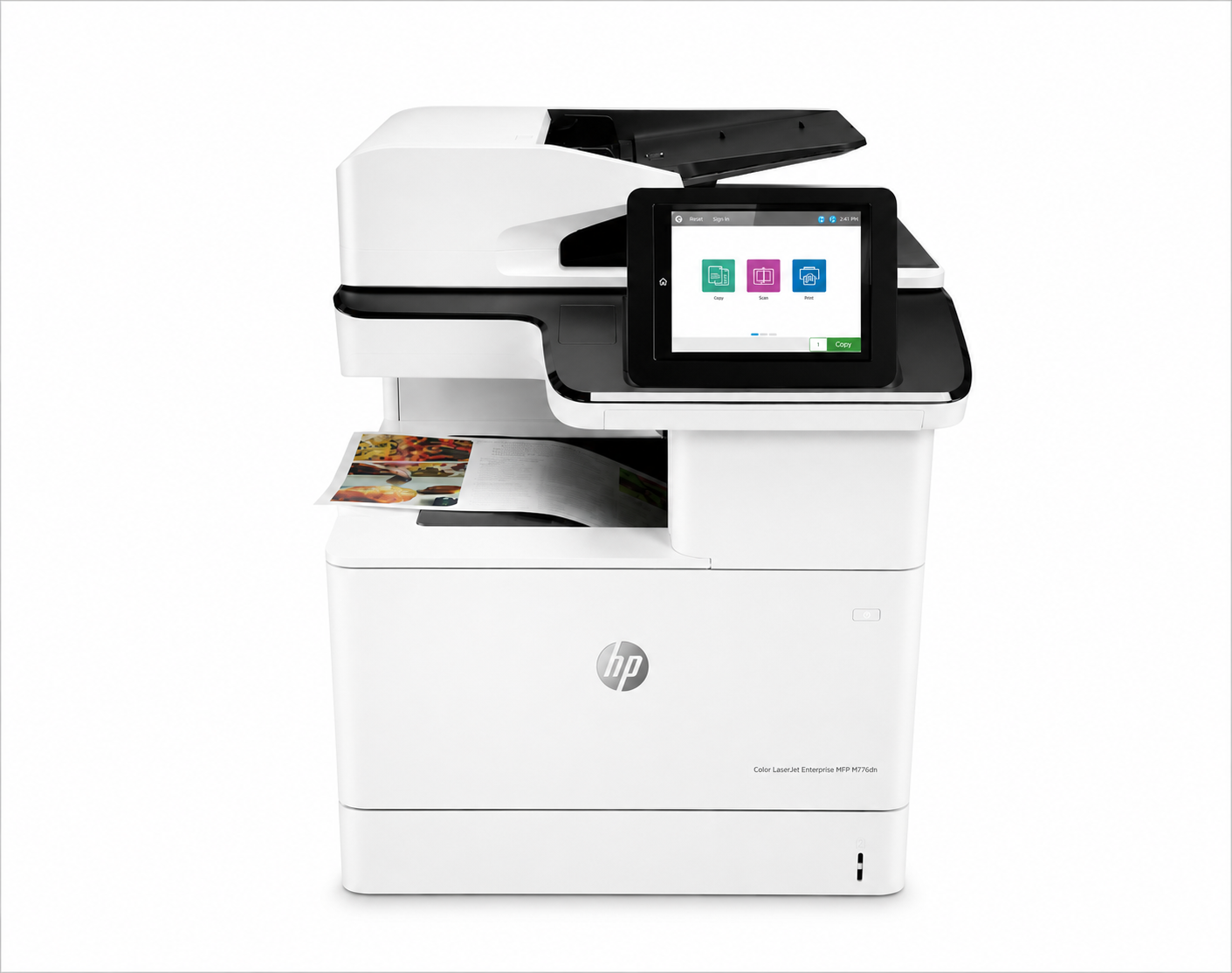 HP Color LaserJet Enterprise MFP M776dn A3 Color Multifunction Laser Printer with Touchscreen Display