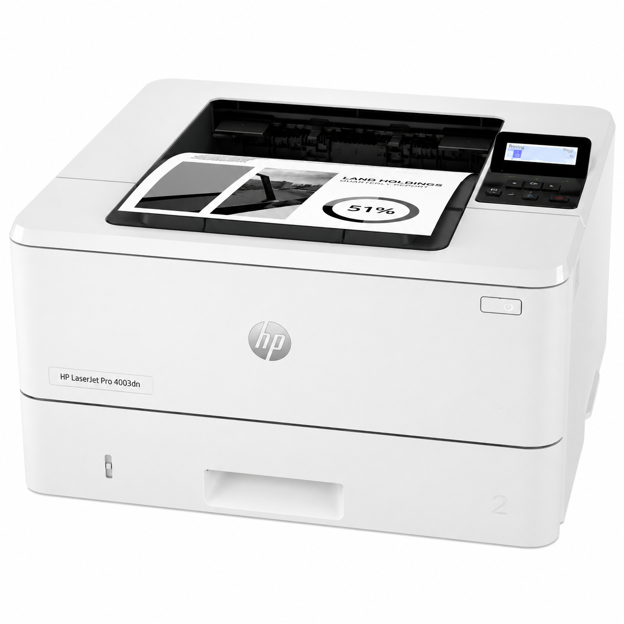 HP LaserJet Pro 4003dn Monochrome Business Laser Printer with Automatic Duplex Printing and Ethernet Connectivity