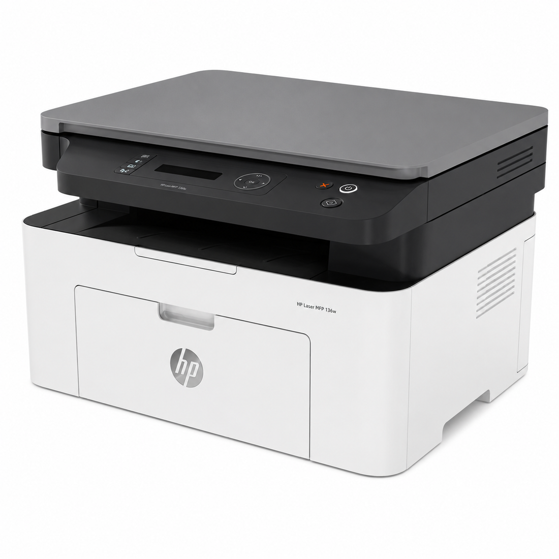 HP Laser MFP 136w Wireless Monochrome Multifunction Laser Printer Print Scan Copy