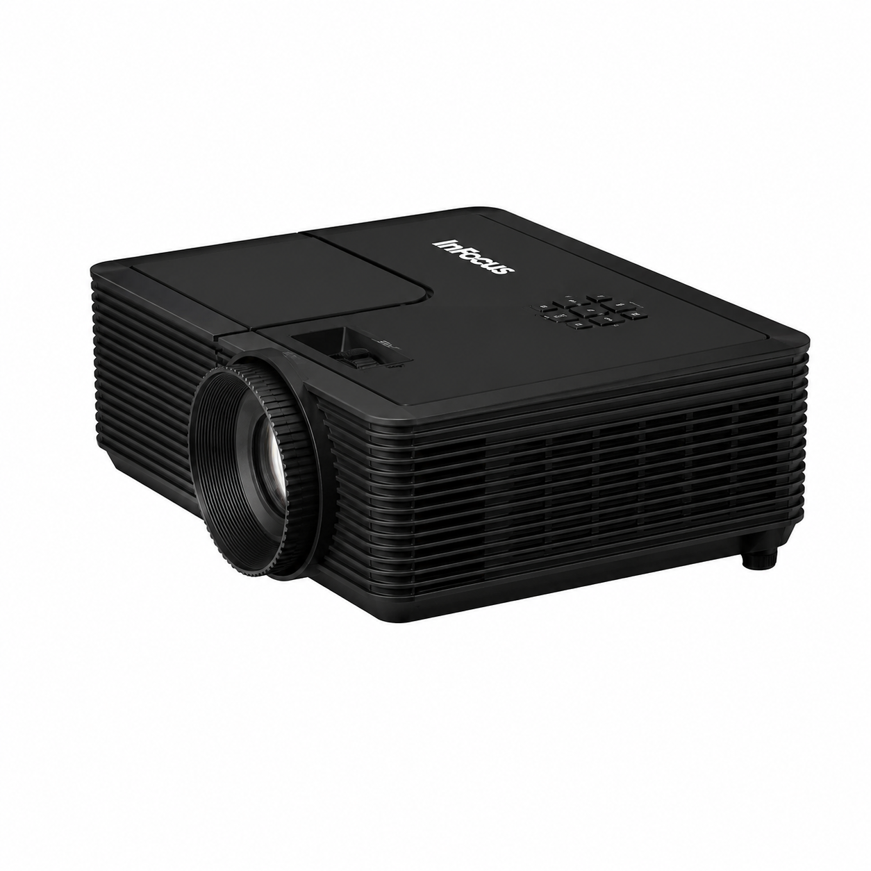 InFocus Genesis IN114BB 3800-lumen projector front-left angled view