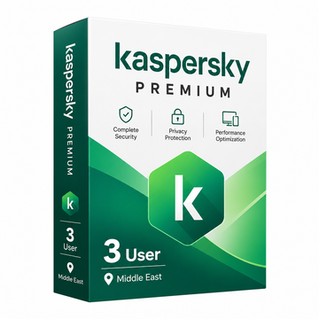Kaspersky Premium Total Security | 3 Users | Devices | Middle East