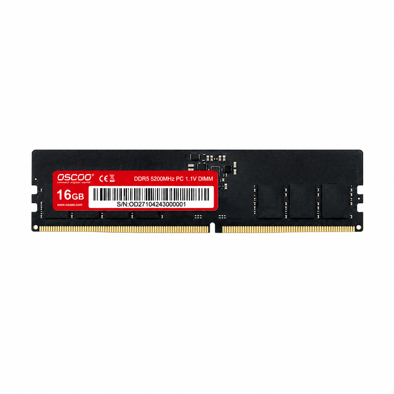 OSCOO P300 16GB DDR5 5600MT/s UDIMM Desktop RAM