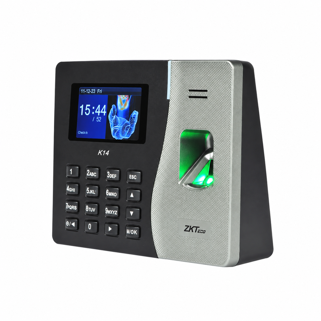 ZKTeco K14 Pro Fingerprint Time Attendance Device with TCP/IP & USB