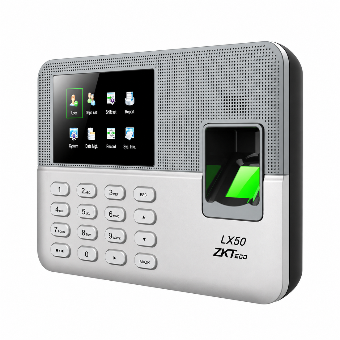 ZKTeco LX50 Fingerprint Time Attendance Device with RFID & USB