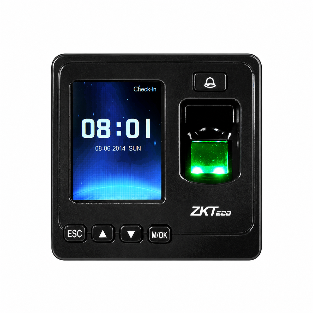 ZKTeco SF100-ID Fingerprint & ID Card Time Attendance and Access Control Terminal with RFID, USB & TCP/IP