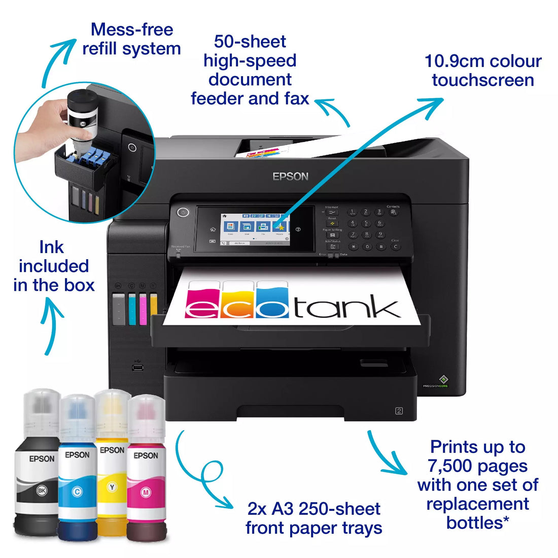 Epson EcoTank L15150 A3 Inkjet Printer