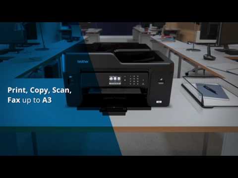 Brother MFC-J3530DW A3 Wireless All-in-One Printer video showing printing, copying, scanning and office workflow features.