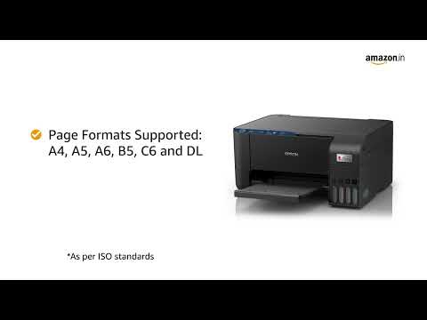 Epson EcoTank L3252 Wireless All-in-One Ink Tank Printer with Print Scan Copy Functions