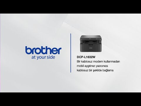 Brother DCP-L1632W Video wireless mono laser all-in-one printer 