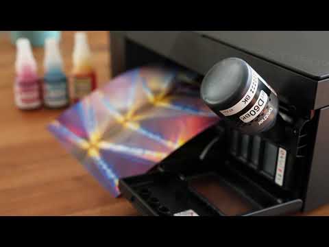 Brother DCP-T420W product video showing Wi-Fi printing, mobile connectivity, and print, copy, and scan functions