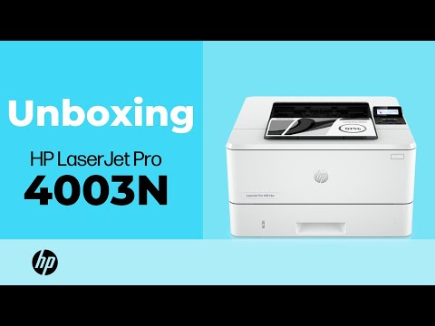 HP LaserJet Pro 4003n Monochrome Business Laser Printer with Ethernet Network Connectivity
