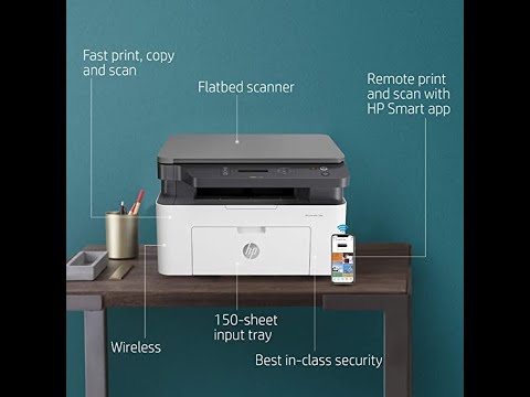 HP MFP 136w Monochrome Laser Printer